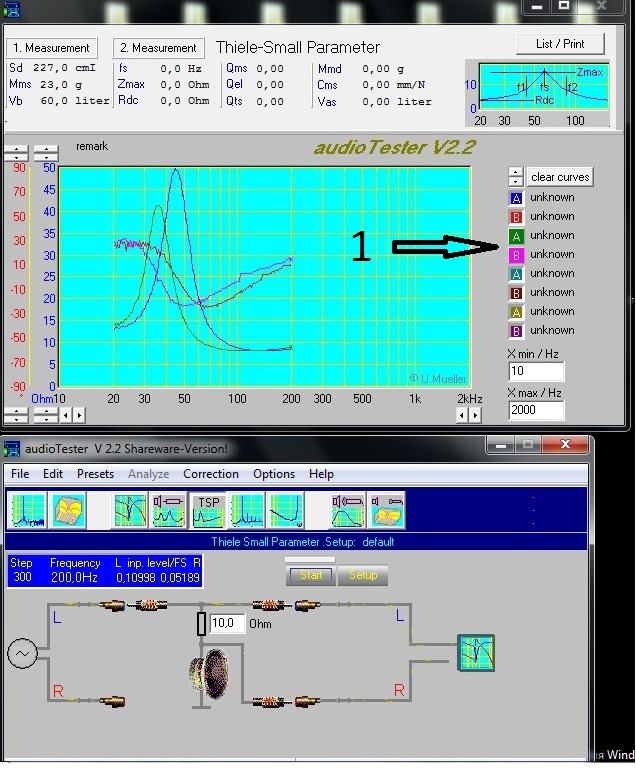 Т т измерение. Программа для замера Автозвука. Схема AUDIOTESTER. Измерение параметров динамика. Программы для измерения параметров громкоговорителей.