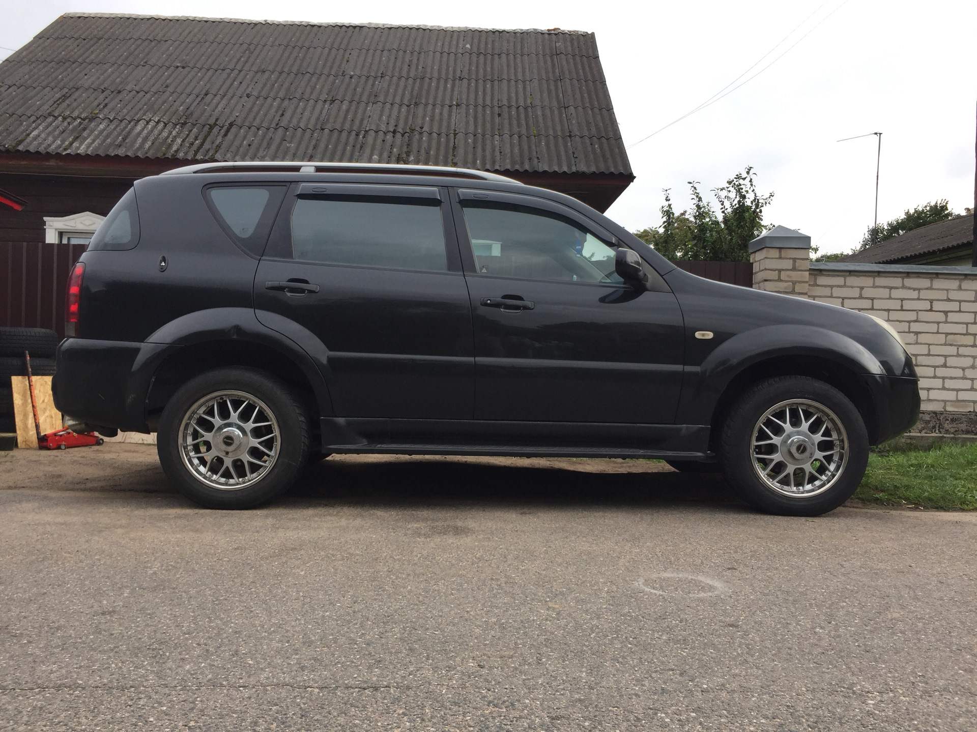 Ssangyong rexton сверловка