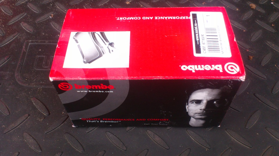 Передние тормозные колодки и диски — Brembo — DRIVE2