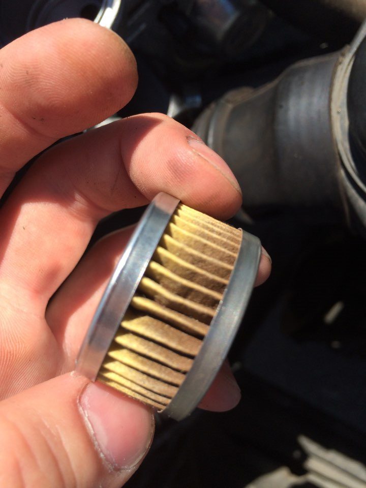 Замена газового фильтра на Гбо. — Volkswagen Jetta II, 1,6 л, 1986 года ...