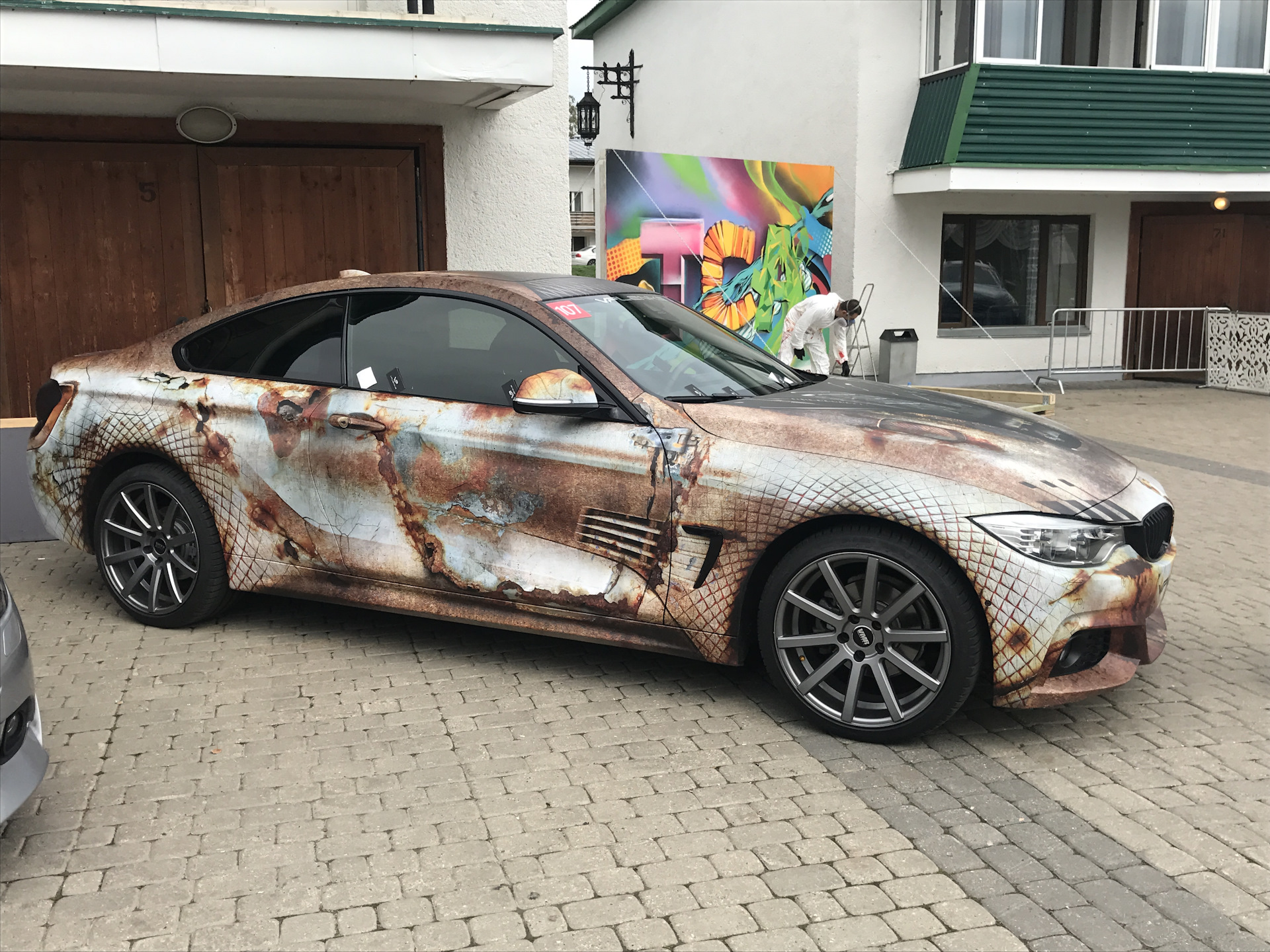 Аэрография на BMW F 90