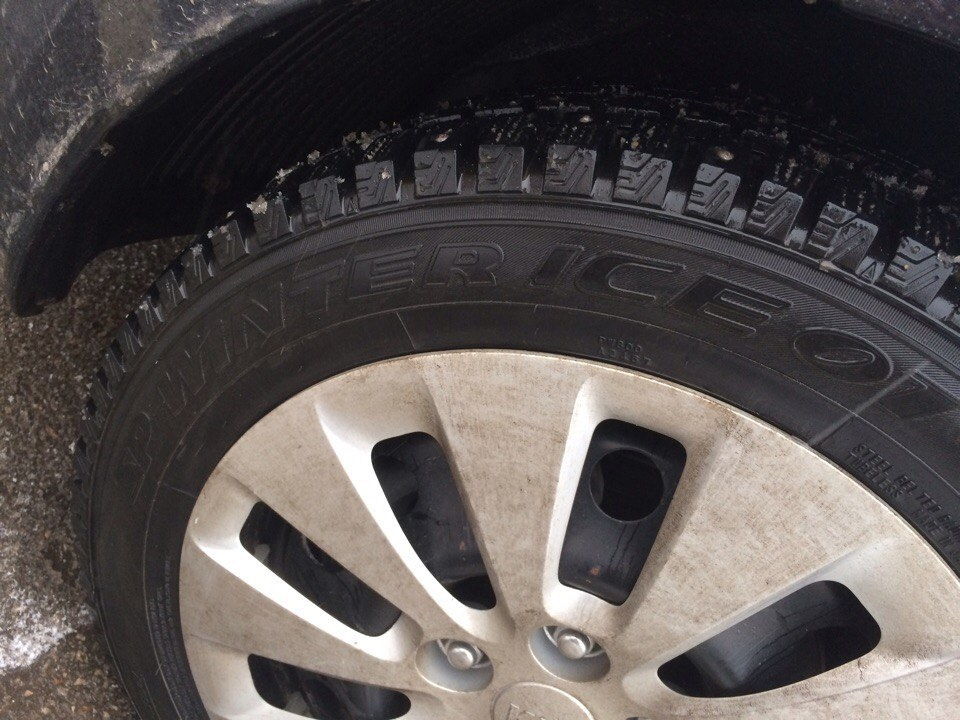 DUNLOP SP WINTER ICE01 — "Японское качество" — KIA Pro_Ceed (2G), 1,6 л ...