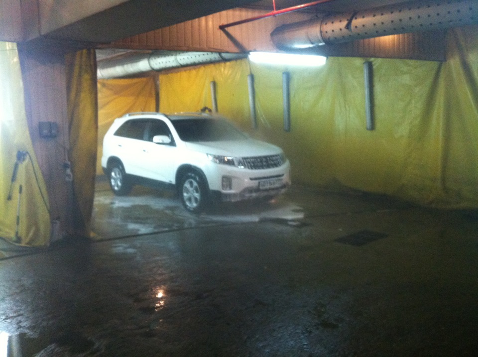 Для начала помылись)) — KIA Sorento (2G)