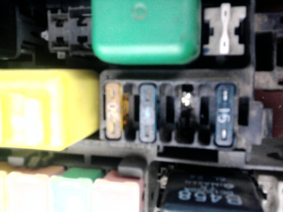 Потухли габариты — Mazda 626 IV (GE), 1,8 л, 1996 года | электроника ...