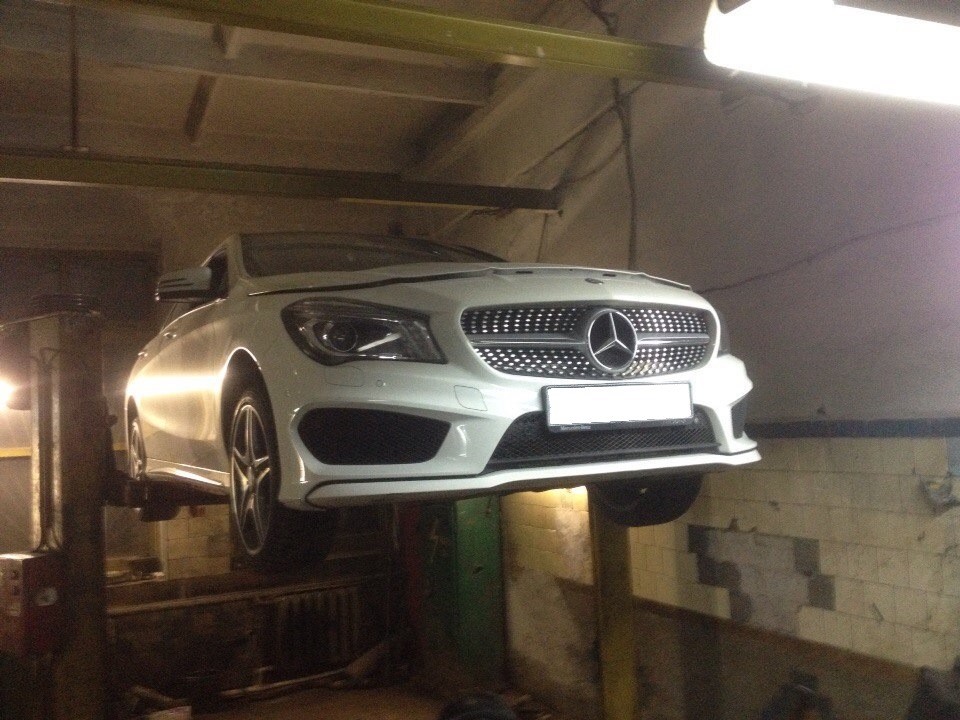Фото в бортжурнале Mercedes-Benz CLA (C117)