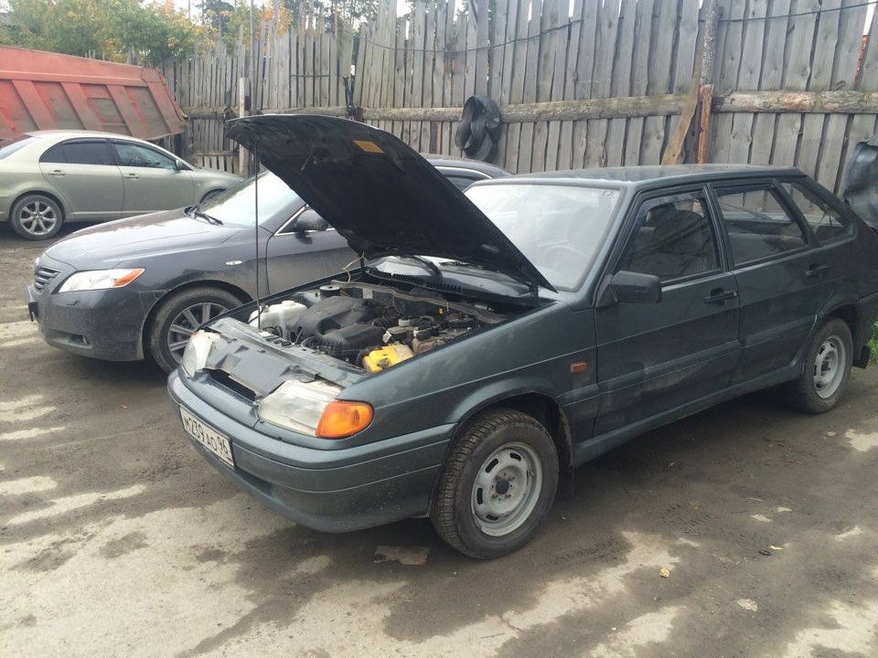 Троит двигатель часть третья.хэппи энд)) — Lada 2114, 1,6 л, 2008 года ...