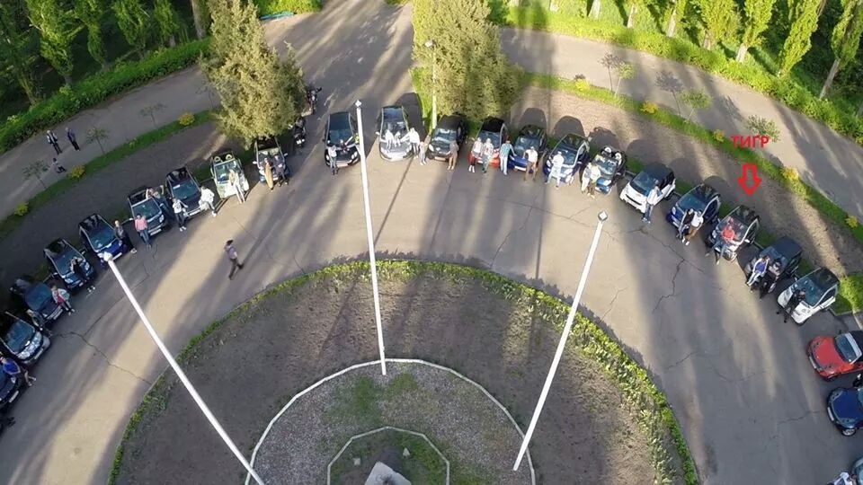 Украинские товарищи прислали — Smart fortwo (2G), 0,8 л, 2010 года ...