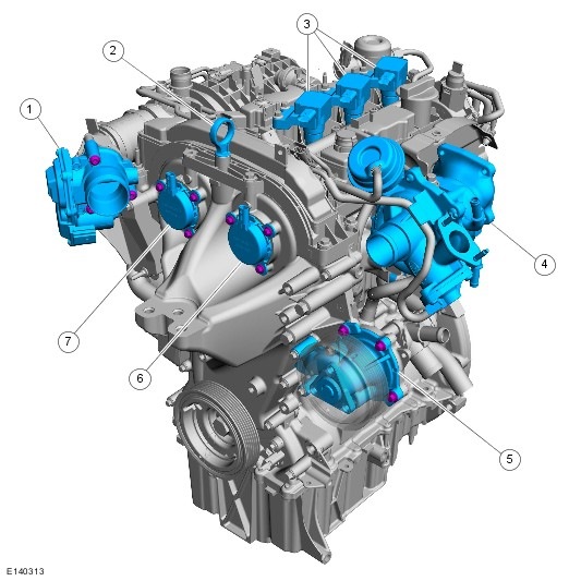 Предохранители форд куга 2 1.6 экобуст