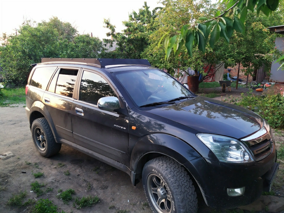 Багажник платформа Ховер н5. Ч1. — Great Wall Hover, 2,4 л, 2008 года ...