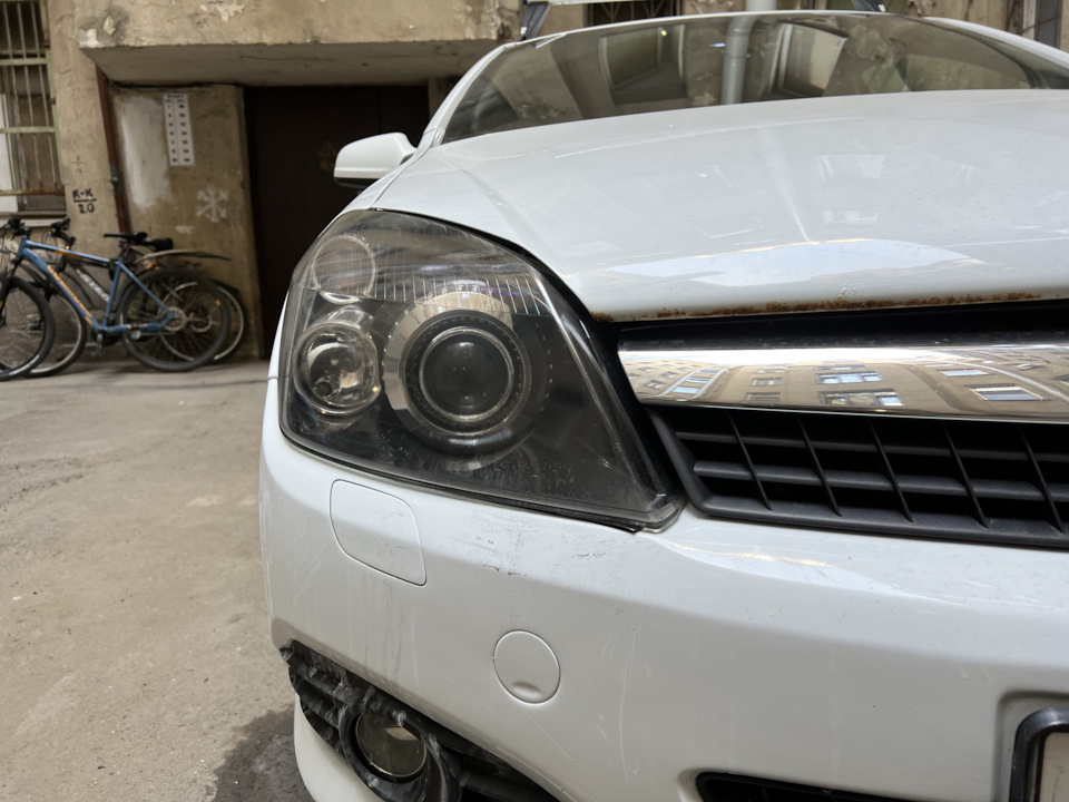 Левая после высыхания — Opel Astra H GTC