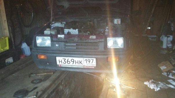 Замена СЦЕПЛЕНИЯ — Lada 11113 Ока, 0,7 л, 2005 года | своими руками ...