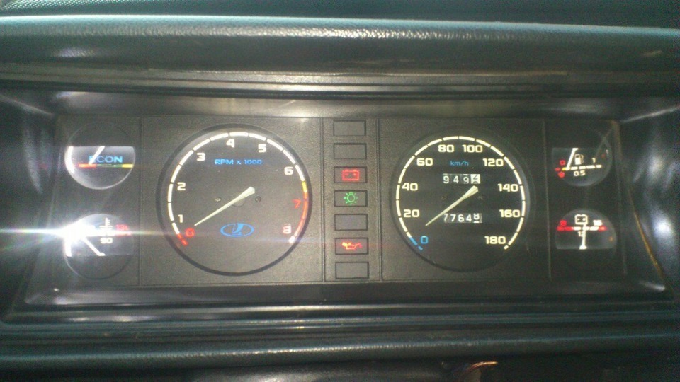 переделка приборной панели — Lada 21074, 1,6 л, 2004 года | стайлинг ...