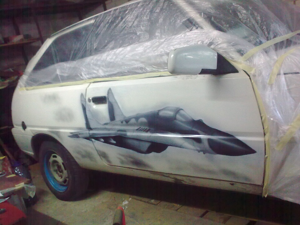 Аэрография — ЗАЗ 1102, 1,1 л, 1991 года | другое | DRIVE2