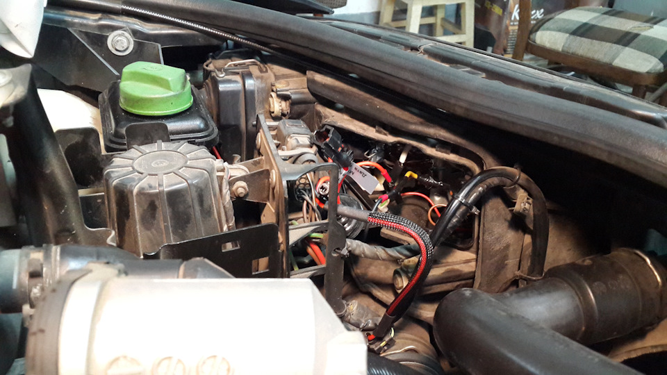 Замена галогенок на ксенон. — Skoda Superb Mk1, 1,8 л, 2006 года ...