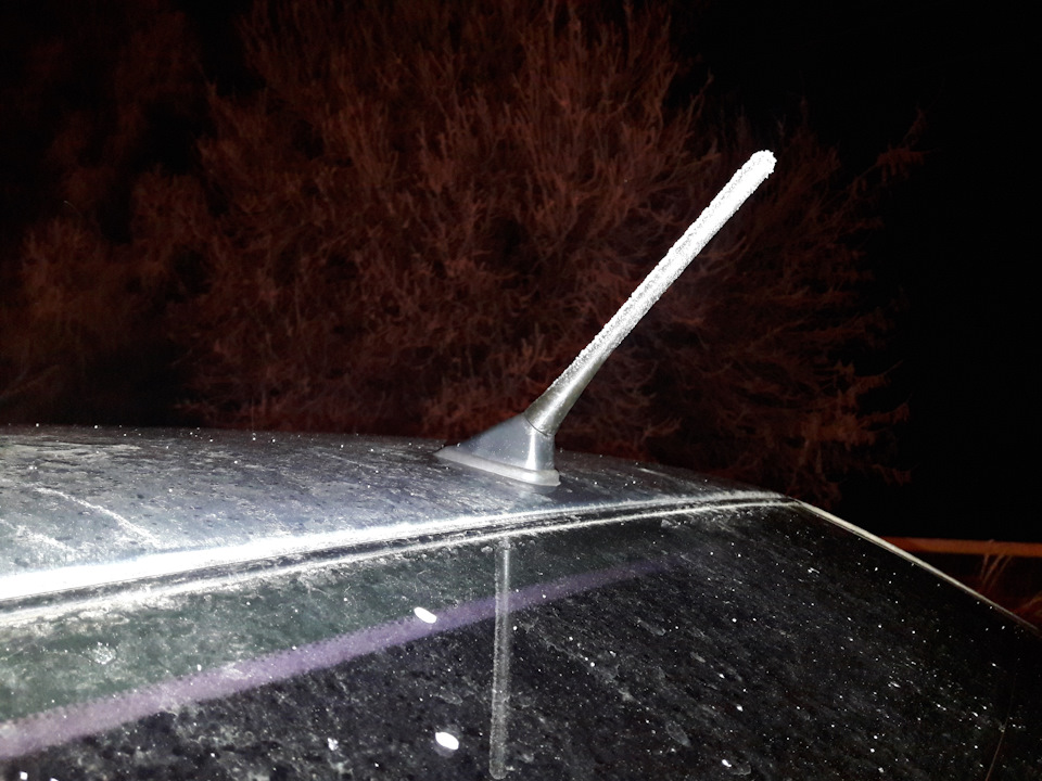 Бампер инеем покрылся, антенка стояла как Дед-Мороз — Mitsubishi Lancer ...