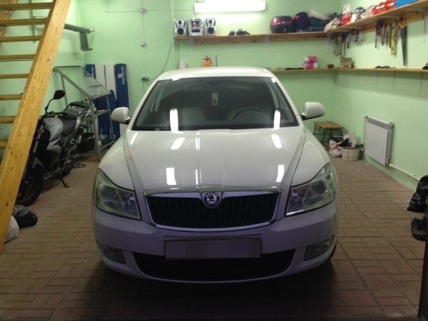Затонировал стекла. — Skoda Octavia A5 Mk2, 1,8 л, 2013 года | просто ...