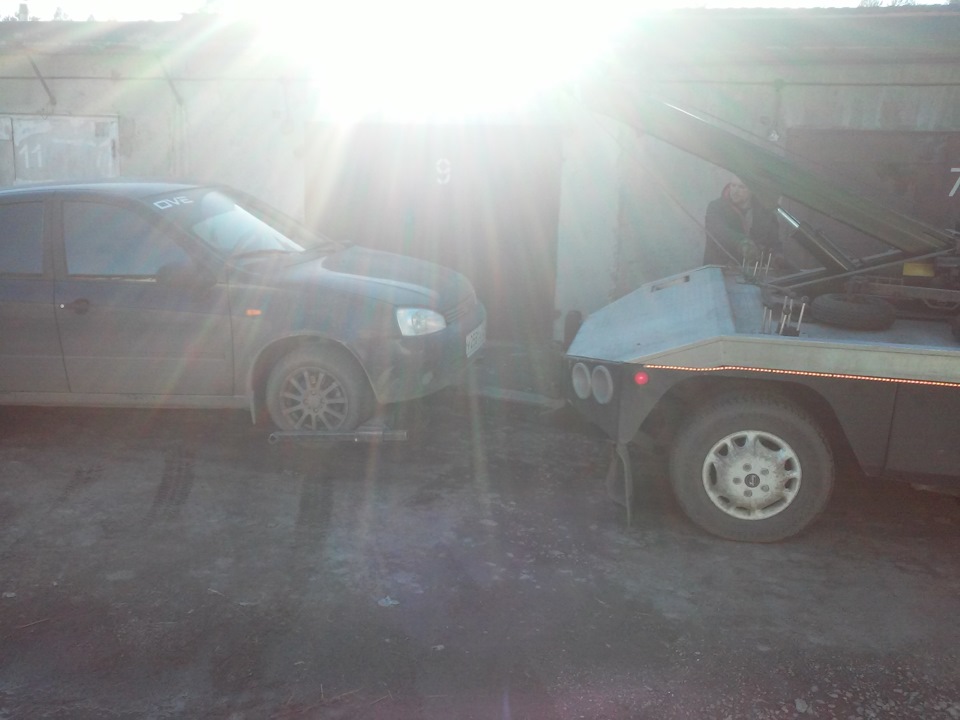 Обрыв ремня грм и загиб клапанов — Lada Калина хэтчбек, 1,4 л, 2009 ...