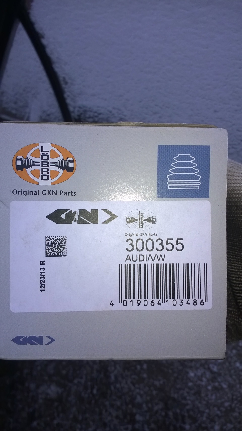 Фото в бортжурнале Volkswagen Golf Mk2. Запчасти на фото: 1223113