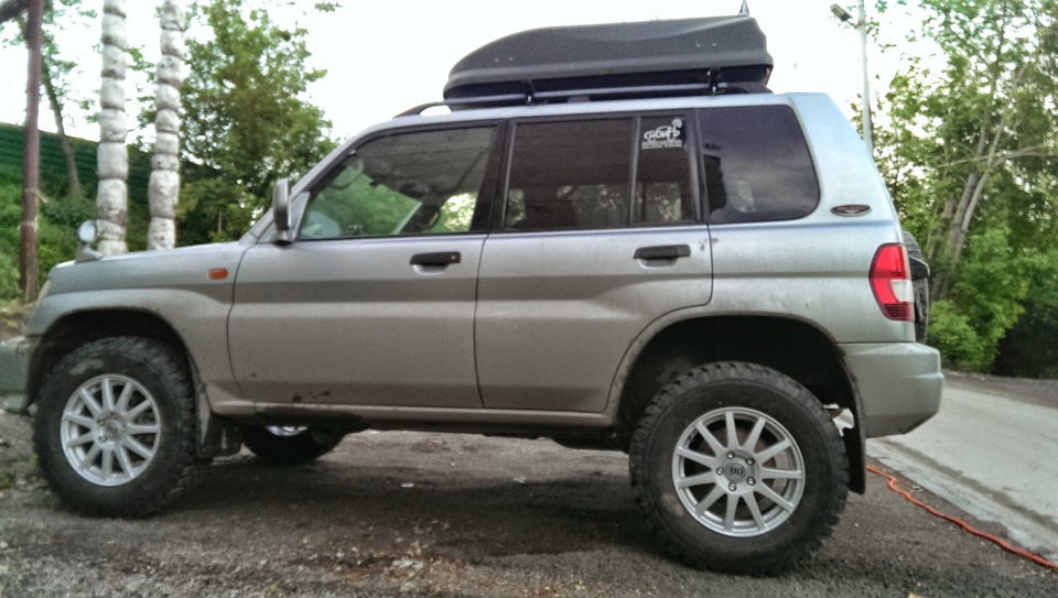 Прикупил тут по случаю, колесики… — Mitsubishi Pajero iO, 1,8 л, 1998 ...