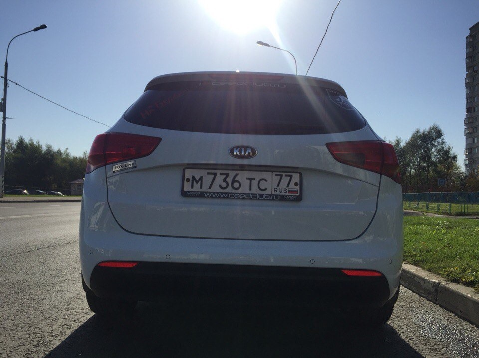 Фото в бортжурнале KIA Ceed SW (2G)