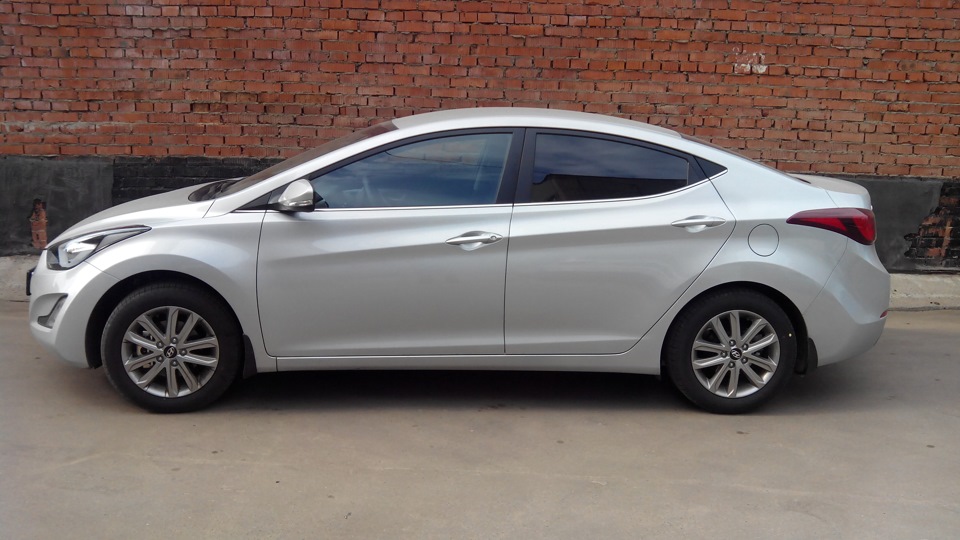 Неделя обкатки — Hyundai Elantra (5G), 1,8 л, 2014 года | обкатка | DRIVE2