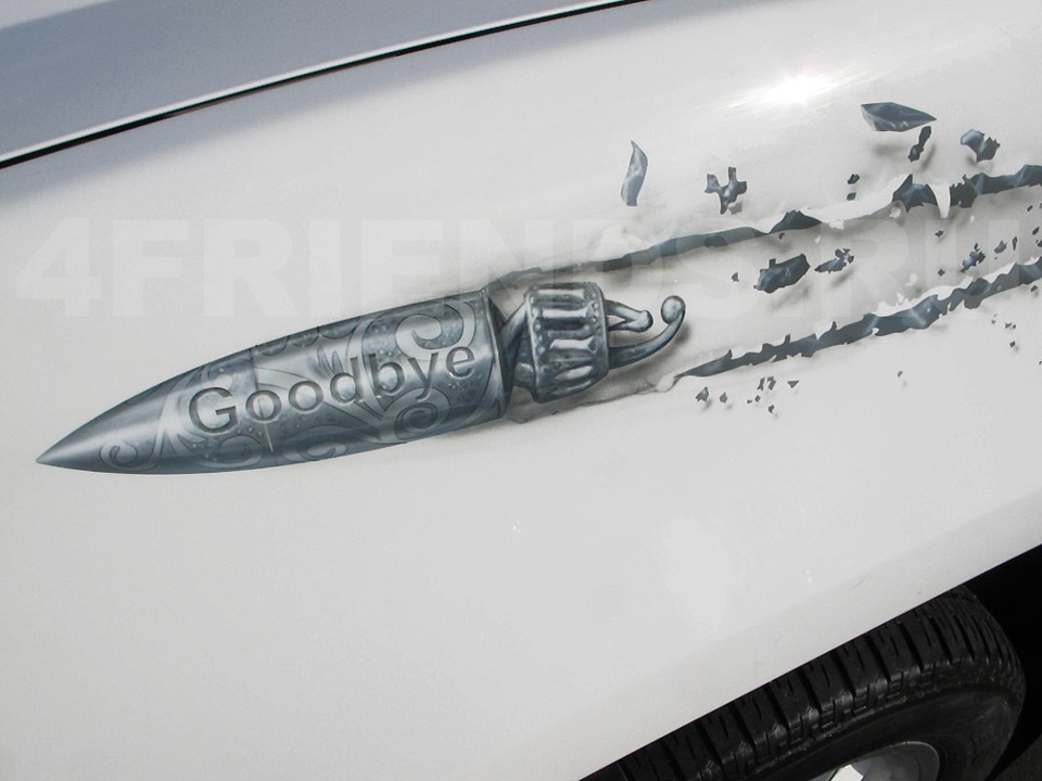 Аэрография Chevrolet Tahoe Джокер — 4FRIENDS.RU на DRIVE2