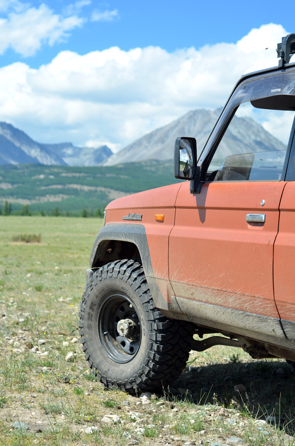 Photo from the logbook Toyota Land Cruiser Prado 70-series