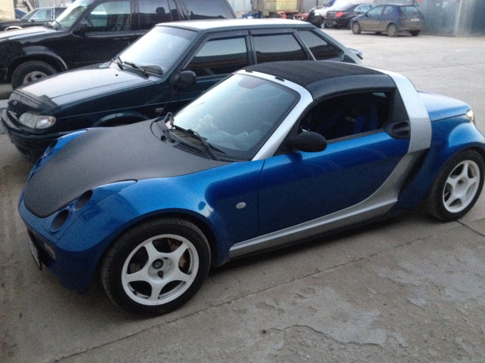 Smart Roadster Brabus Р·РµР»С‘РЅС‹Р№