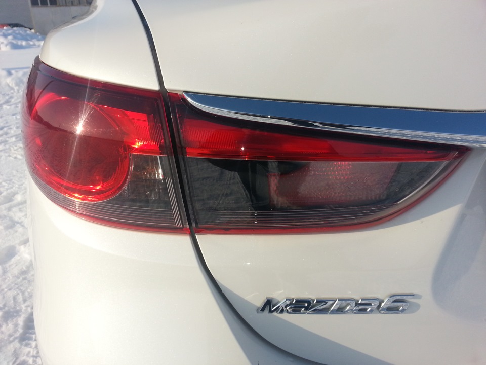Замена задних фонарей — Mazda 6 (3G) GJ, 2 л, 2013 года | визит на ...