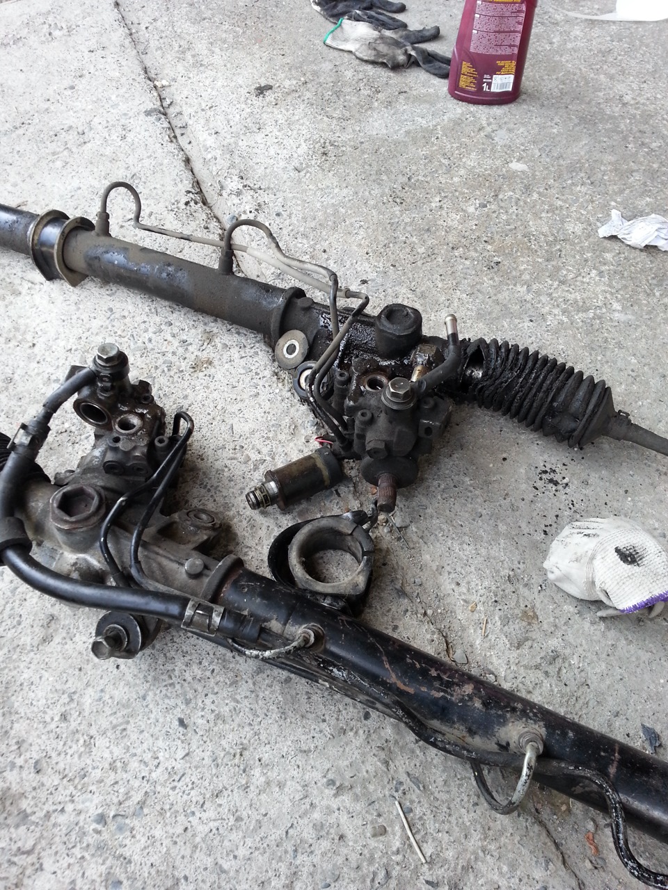 Проблема с рулежкой. Закусывает руль… — Toyota Soarer (3G), 2,5 л ...