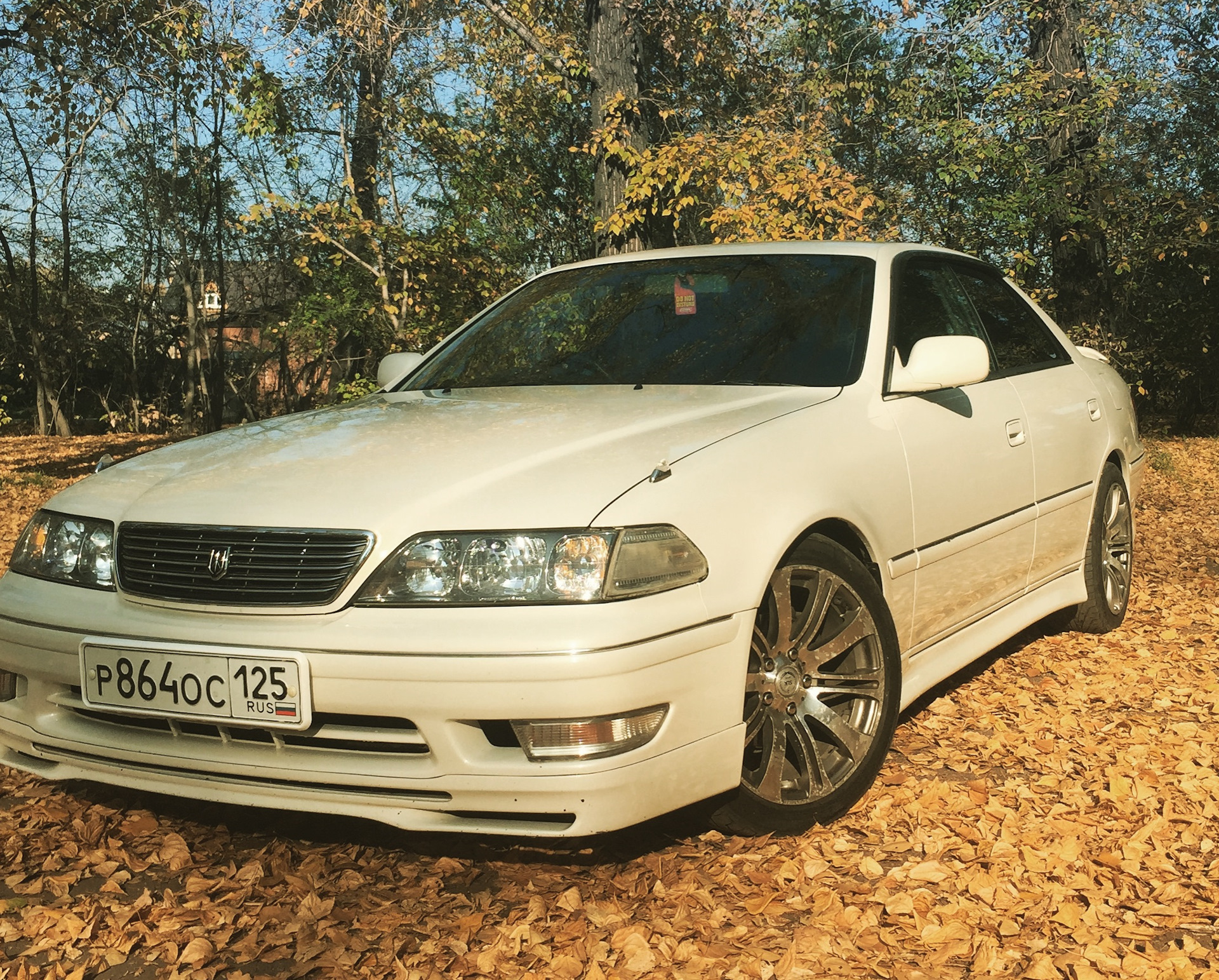 Установка ветровиков — Toyota Mark II (100), 2,5 л, 1997 года | стайлинг |  DRIVE2