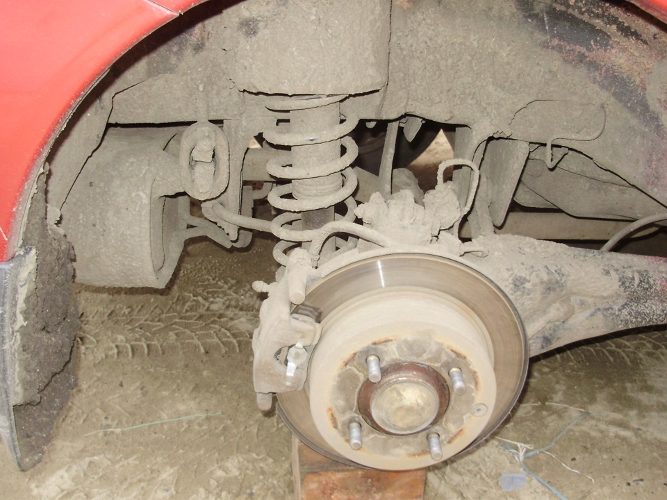 Замена втулок стабилизатора — Mitsubishi Lancer IX, 1,6 л, 2006 года ...