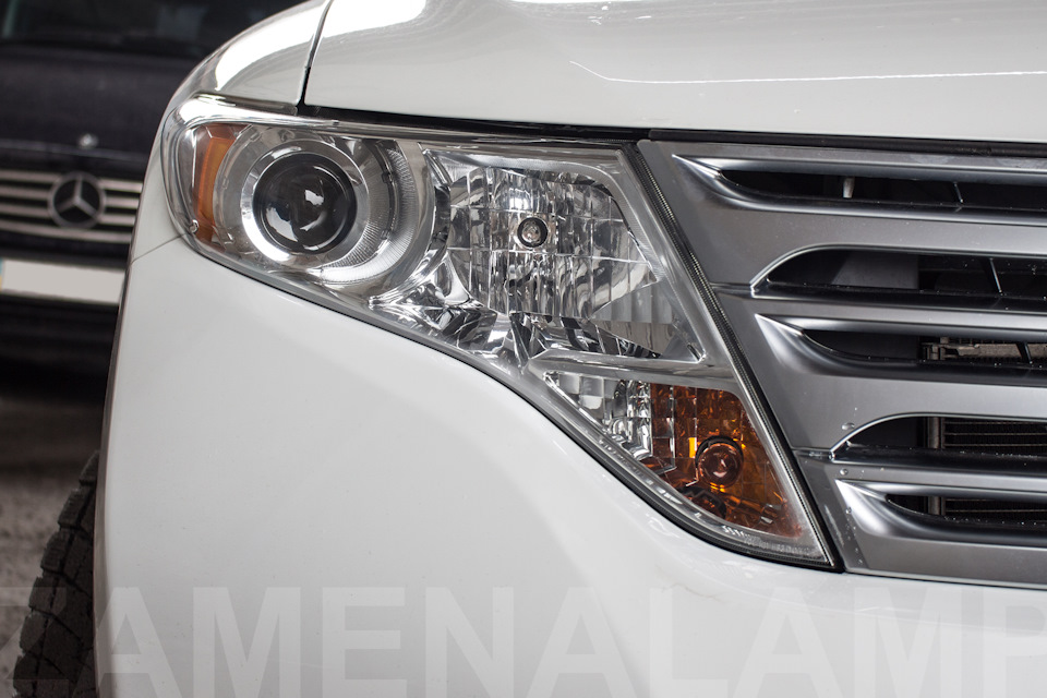 TOYOTA VENZA замена штатных линз на биксеноновые 3.0 дюйма — ZAMENALAMP ...