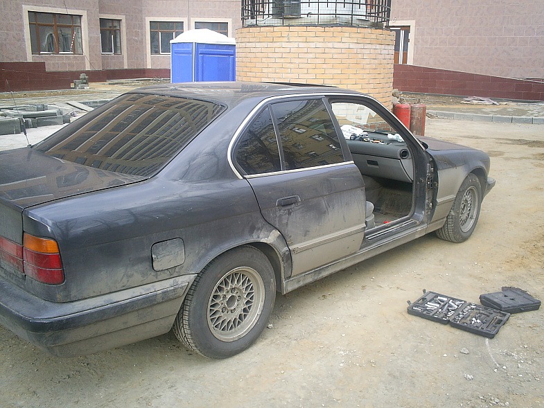 Устанавливаем электро-стеклоподъемники — BMW 5 series (E34), 2 л, 1991 ...
