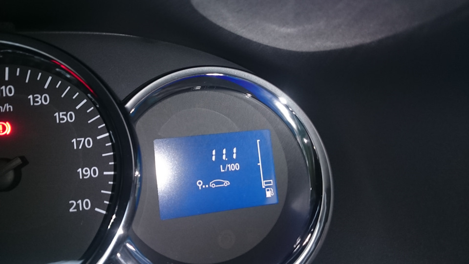 Расход — Renault Sandero 2G, 1,6 л, 2016 года | заправка | DRIVE2