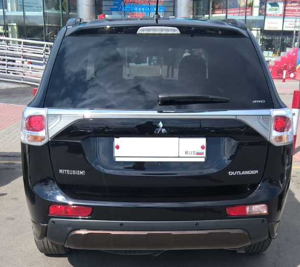 Проект "Зад". Часть 1 из 4. (ИСХОДНЫЙ ВИД) — Mitsubishi Outlander (3G ...