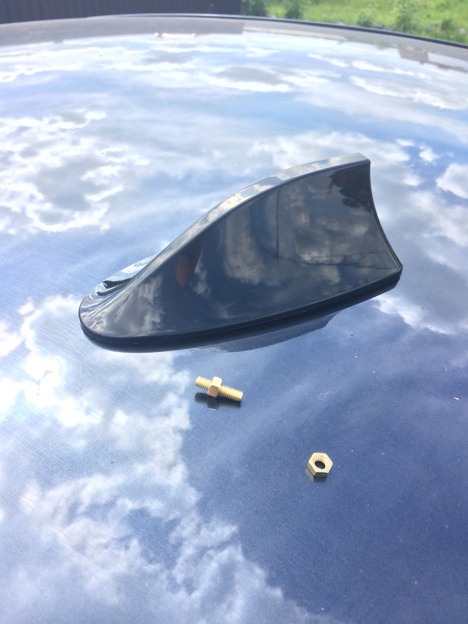 Плавник вместо обычной антенны — Chevrolet Cruze (1G), 1,8 л, 2010 года ...