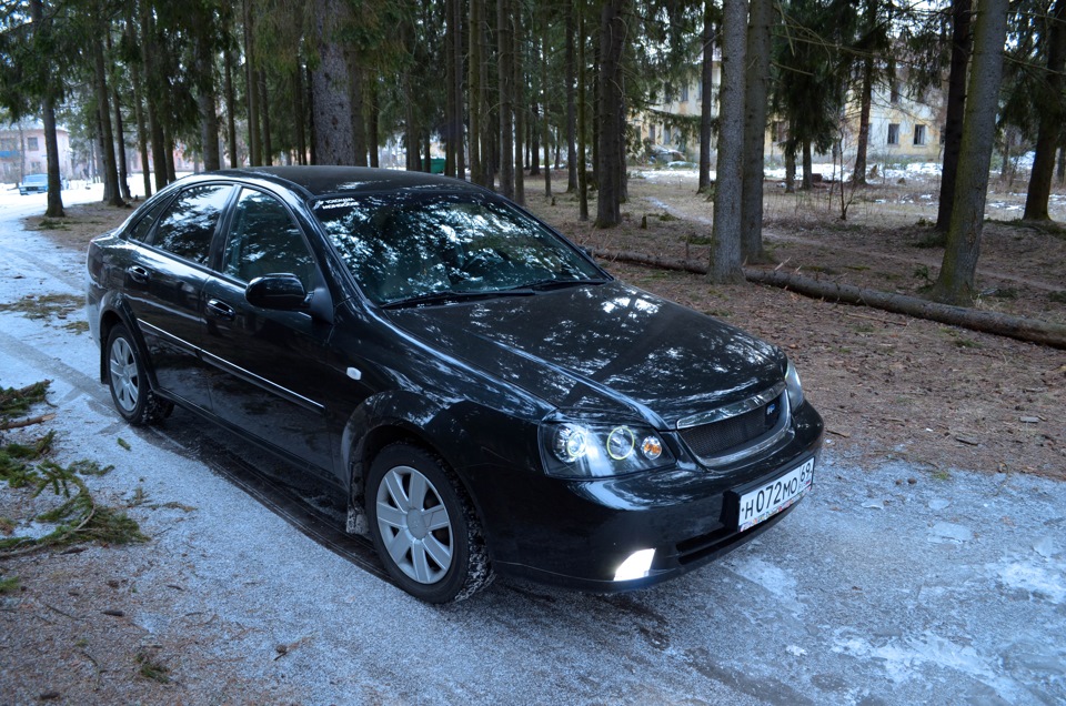 Chevrolet Lacetti седан зимой