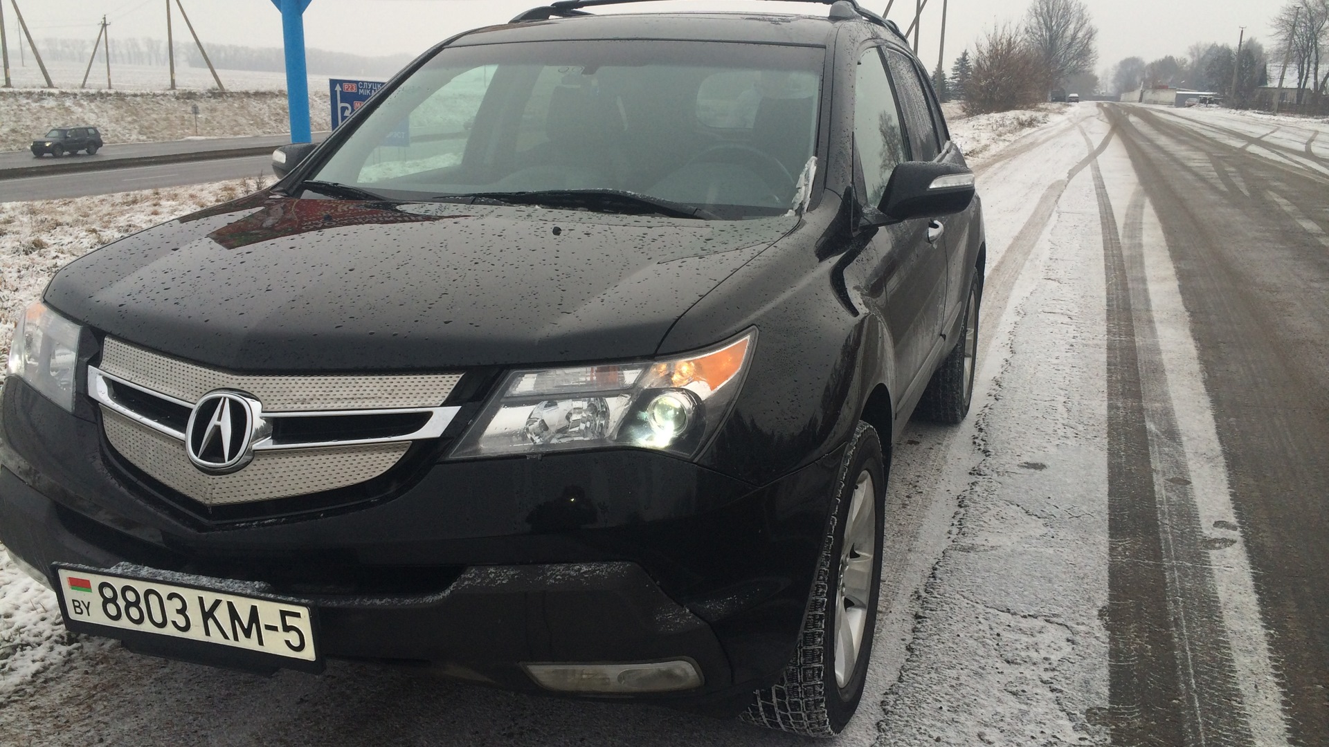 Acura MDX (2G) 3.7 бензиновый 2007 | Black on black sport на DRIVE2