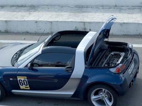 Чип-тюнинг дубль 2, диски, резина — Smart Roadster, 0,7 л, 2003 года ...