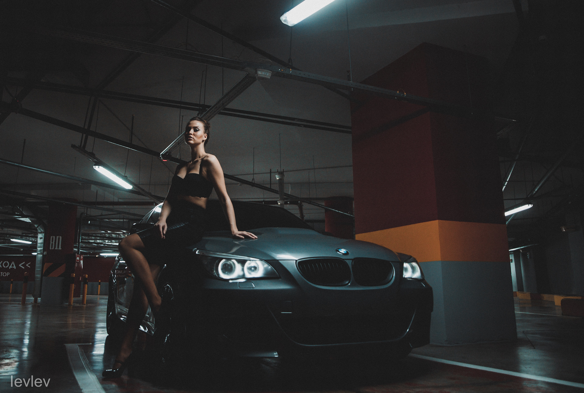 BMW e60 girl