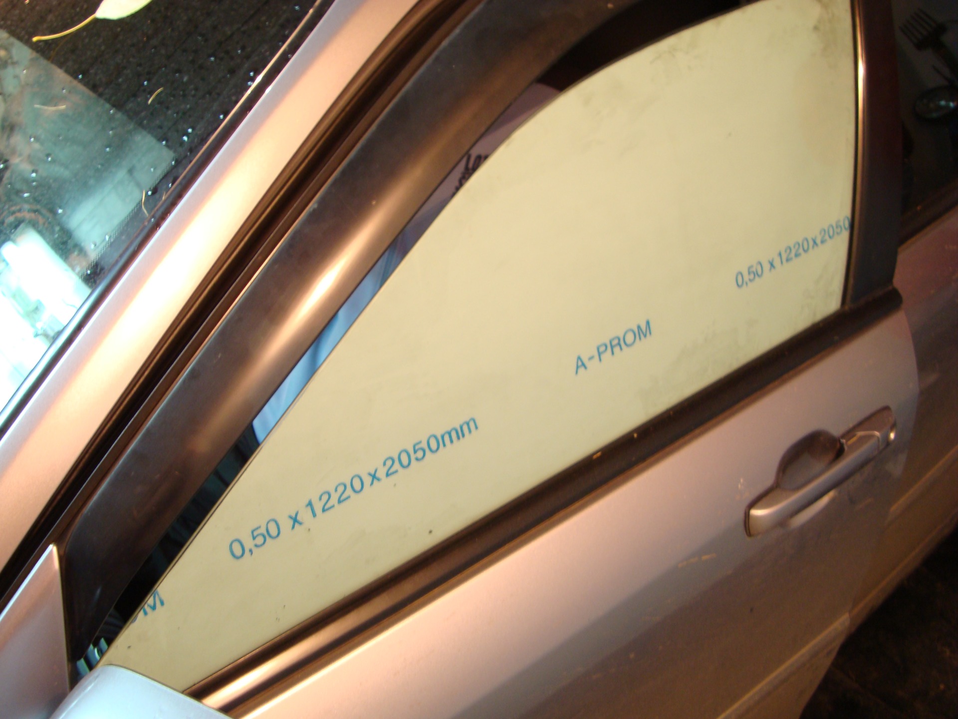 Съёмная тонировка(моё) — Honda Accord (6G), 1,8 л, 2002 года | тюнинг ...