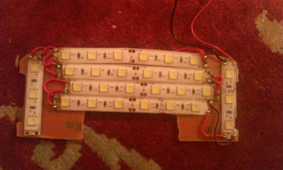 Решил модернизировать штатный плафон освещения приоры (не "Люкс ...