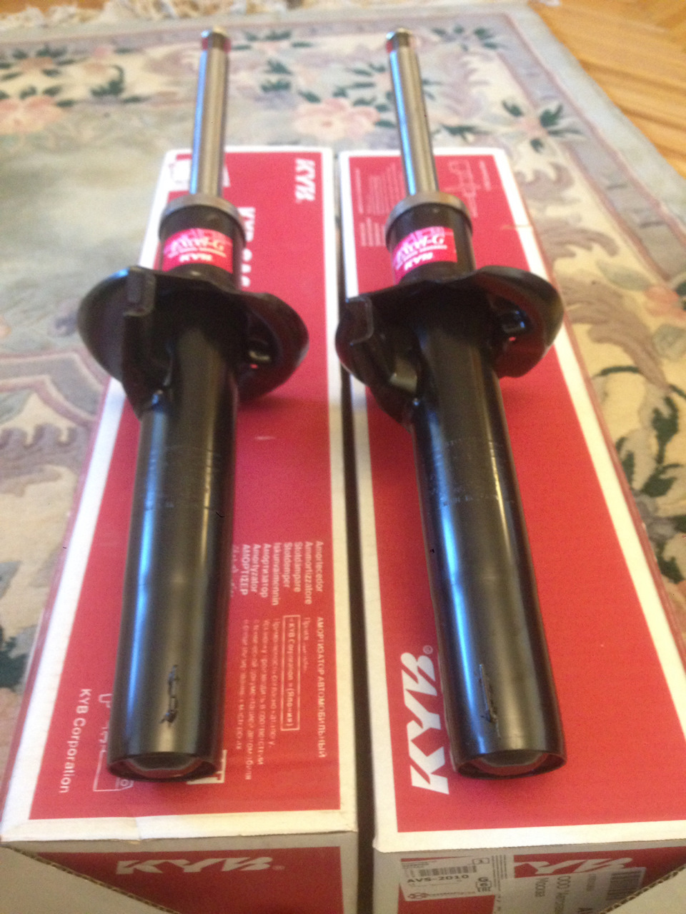 Передняя подвеска — Volkswagen Tiguan (1G), 2 л, 2011 года | своими ...