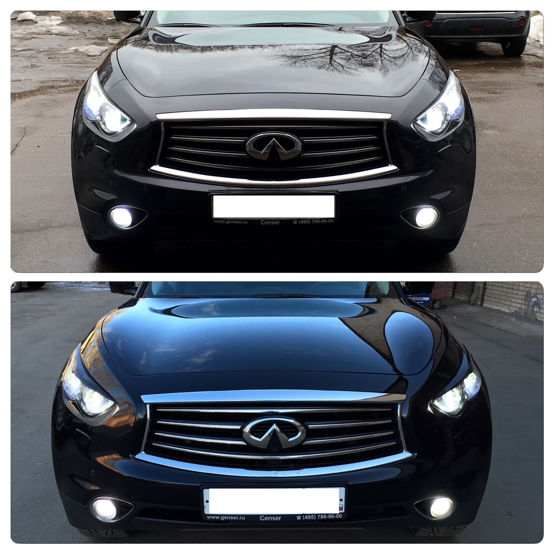 Как снять фару на инфинити qx 70 Реснички на фары - Infiniti FX (2G), 3,7 л, 2011 года стайлинг DRIVE2