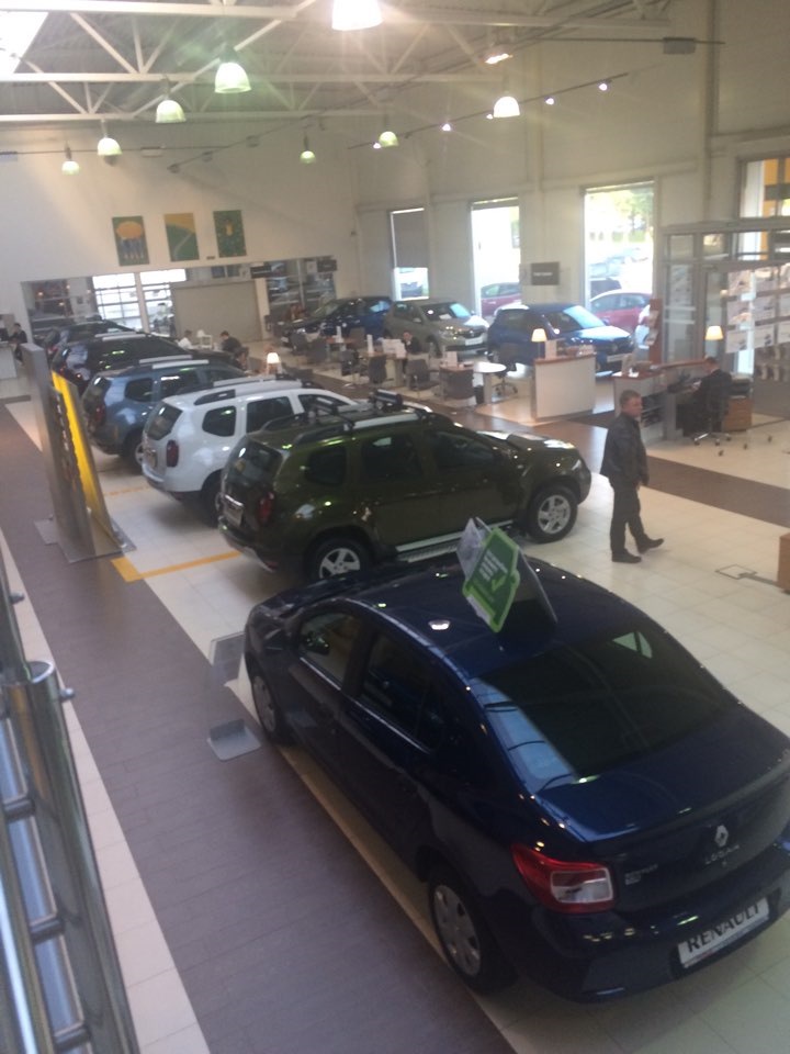 Внутри в Рольф рено — Renault Logan (2G), 1,6 л, 2014 года | плановое ...