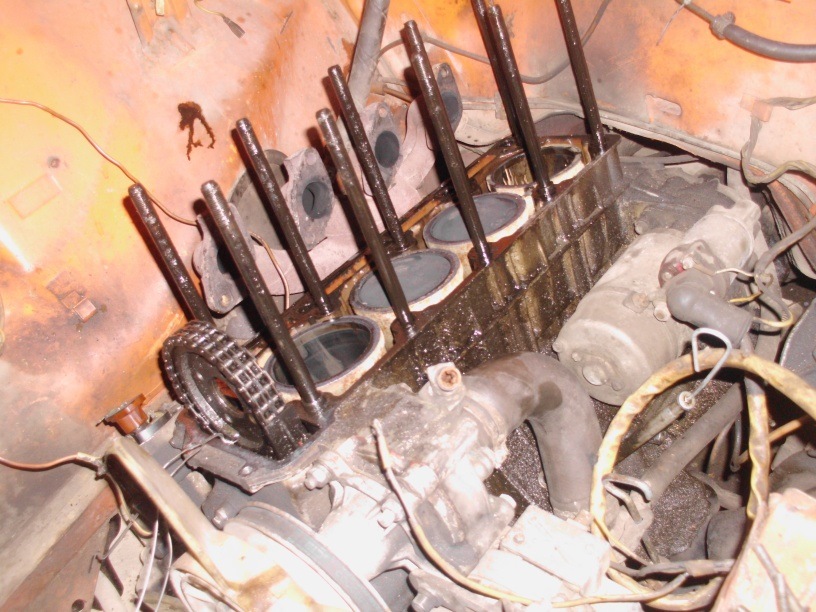 двигатель — что с ним стало… — ИЖ Москвич 412, 1,5 л, 1983 года ...