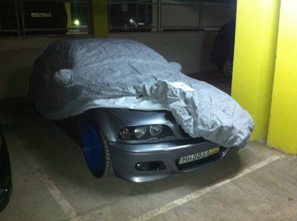Мка зимой на парковке — BMW M3 Coupe (E46), 3,2 л, 2004 года | другое ...