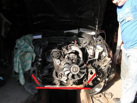 купил отдельно вот такую силовую защиту под отбойник. Фото не мое(= взял с www.audi-club.ru/index.php?threads/pereborka-dvigatelja-audi-a4-1998-1-6-ahl.166744/ — Volkswagen Passat B5