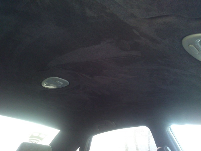 Обтянул салон алькантарой — Chevrolet Lacetti Sedan, 1,4 л, 2011 года ...